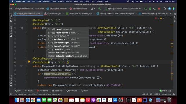 Spring Boot Caffeine Cache Integration | Cache in Spring Boot смотреть онлайн