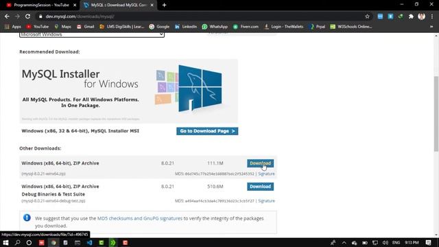 #2 How to download MySQL Community Server in Urdu |MySQL |SQL |ProgrammingSession |amjadcourse смотреть онлайн