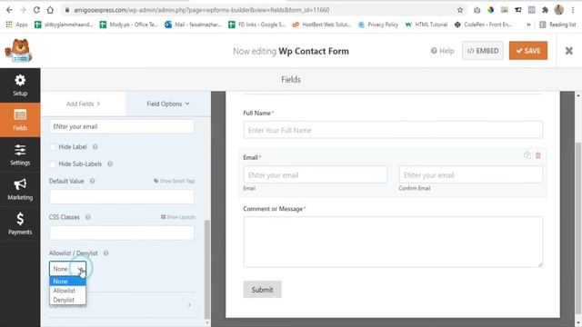 How to Create a Contact Form in WordPress Using WP Forms [FREE] Plugin in Urdu/Hindi смотреть онлайн