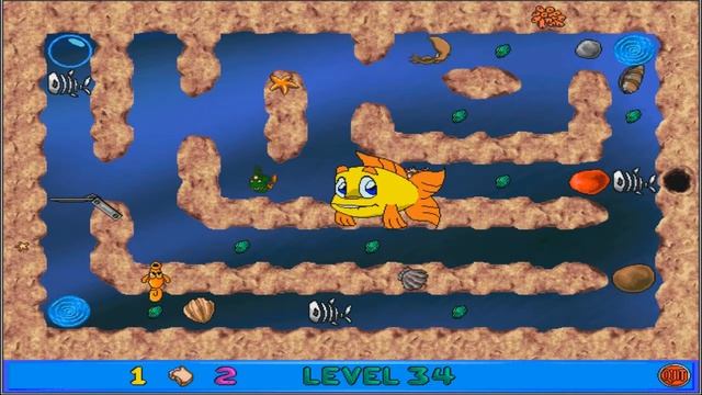 Levels 31 Through 36! - Freddi Fish & Luther's Maze Madness Episode 7 смотреть онлайн