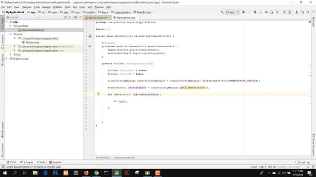 Checking Device Internet Connection status in Android | | using ConnectivityManager смотреть онлайн