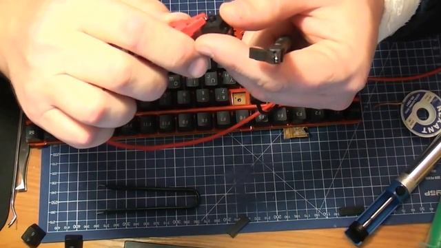 Ремонт механической клавиатуры ZALMAN K-500. Часть 2 смотреть онлайн