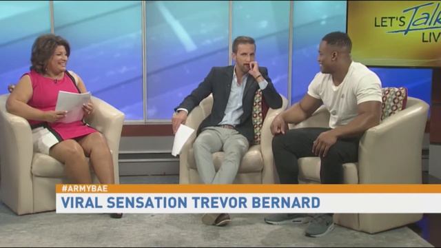 Model Trevor Bernard Tv Interview On ABC 7 'Lets Talk Live' Morning Show смотреть онлайн