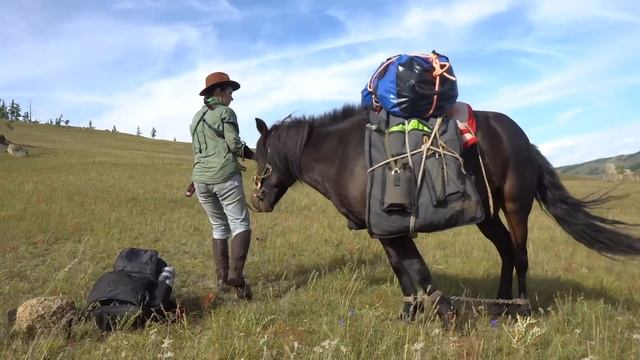 7 Days Horse Trekking ALONE In Mongolia