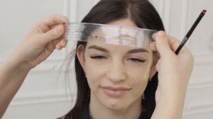 Брови. Золотое сечение. Как нарисовать симметричные брови? Линейка для бровей CC_Brow