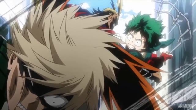 Эпичные моменты с Мидорией