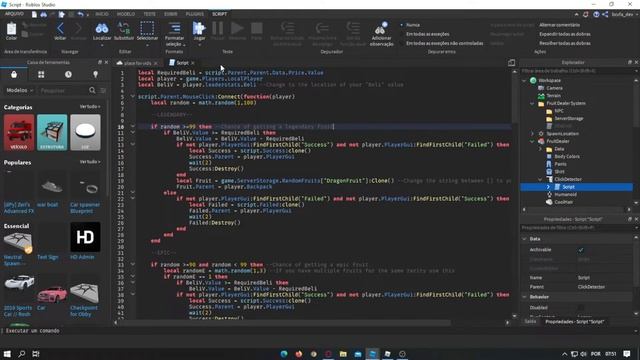 Random Fruit Dealer System (Roblox Studio) смотреть онлайн