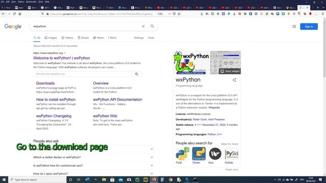 How to install wxpython on Windows 10 смотреть онлайн