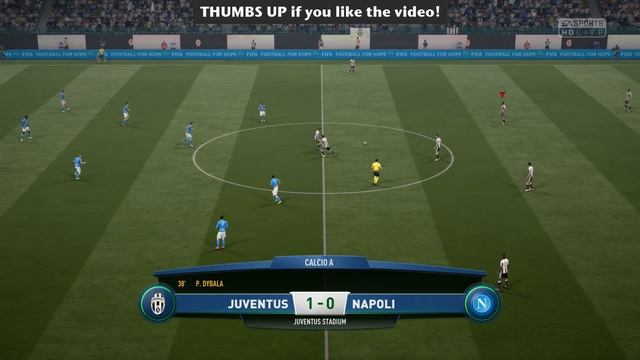 FIFA 17 - Juventus vs. Napoli @ Juventus Stadium смотреть онлайн