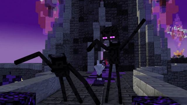 Анимация в Майнкрафт. Битва за мир #1 смотреть онлайн