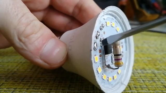 Ремонт светодиодной лампы с доработкой смотреть онлайн