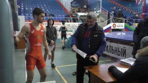 Взвешивание борцов до 65 кг, 2ч.