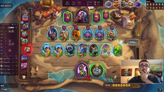 Crazy Shudderwock Infinite Battlecry comp | Rdu Hearthstone Battlegrounds смотреть онлайн