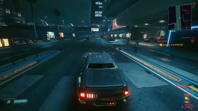 Cyberpunk 2077 - Traffic lights always turn green when you approach them смотреть онлайн