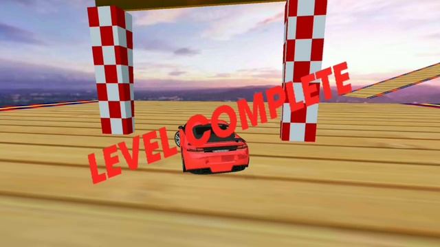 Extreme Free GT Rooftop Racing Car Nitro stunts 3D gameplay by No Game No Fun смотреть онлайн
