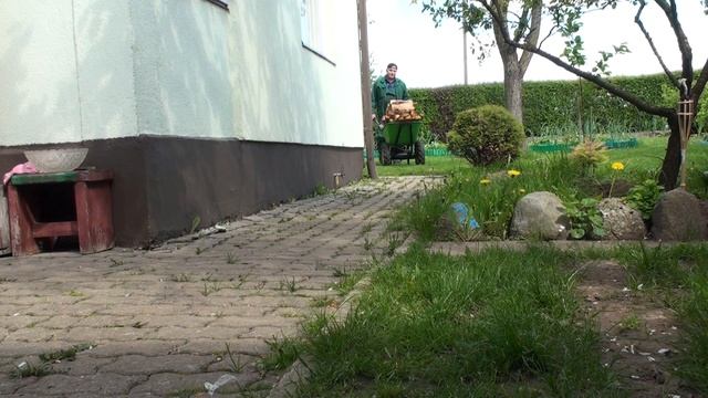 Самоходная садовая тачка снова в деле!!! смотреть онлайн