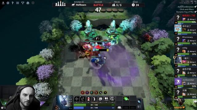 dota auto chess - STRONG assassins combo by queen player - queen gameplay autochess смотреть онлайн