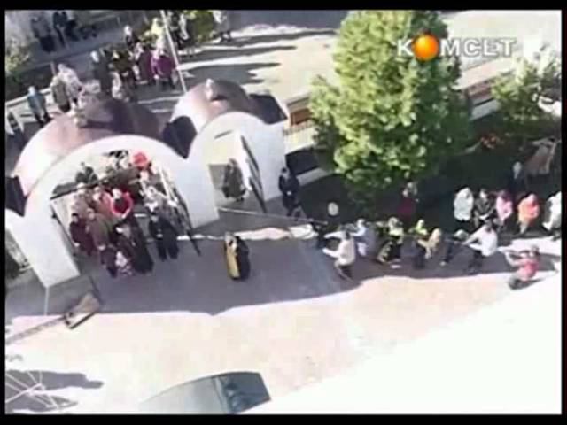 Установка колоколов в селе Среднее Ступинского района смотреть онлайн