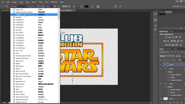 HOW TO MAKE Club Penguin Star Wars Takeover Logo Tutorial [PHOTOSHOP CS6] смотреть онлайн