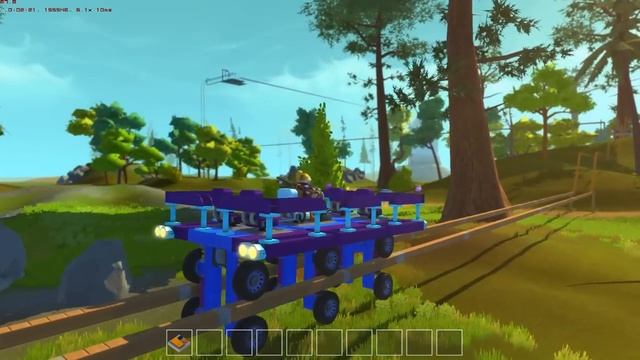 Scrap Mechanic Rail City смотреть онлайн