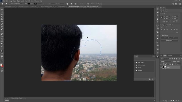 Adobe Photoshop 2023 Path, Direct Selection Tool in Hindi смотреть онлайн