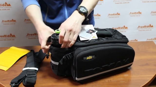 Обзор: Сумка на багажник Topeak MTX Trunk Bag EXP TT9647B смотреть онлайн