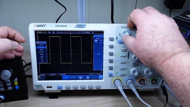 Owon XDS3064E oscilloscope review part 1 смотреть онлайн