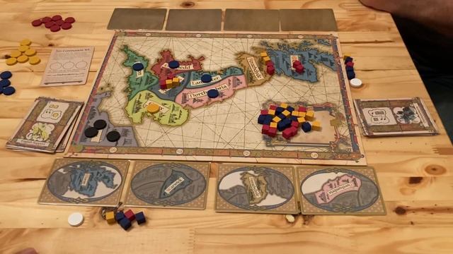 The King Is Dead Board Game | Playthrough (Two Players) смотреть онлайн