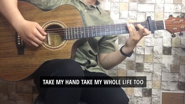 Can't Help Falling In Love - Elvis Presley / Fingerstyle Guitar Cover + Lyrics смотреть онлайн