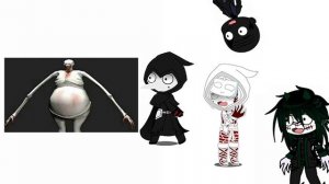 SCP's React to SCP-096 Cursed image || SCP || Gacha club || Pizza tower screaming meme