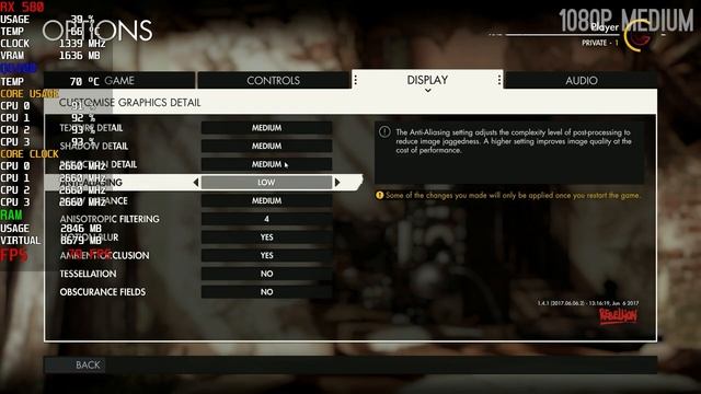 Intel Core 2 Quad Q8400 w/RX 580 | Sniper Elite 4 (All Presets) смотреть онлайн