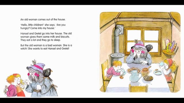 Аудиoкнига с картинками на английском языке Hansel and Gretel (Level 2) смотреть онлайн