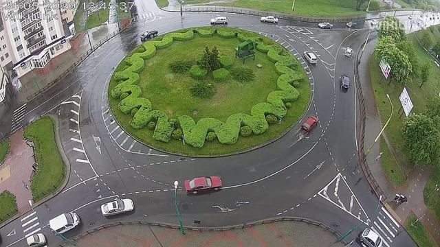 Дрифт на бульварном кольце. 24.05.2020. Брест смотреть онлайн