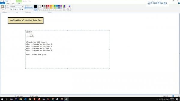 Java 8 - Tutorial - 27. Application of Function interface |#cloudraga #Java8_by_CloudRaga