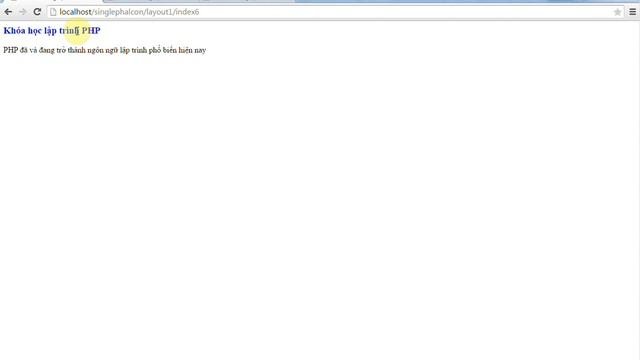 Phalcon Framework - 25 Partial view - 02 Exercise смотреть онлайн