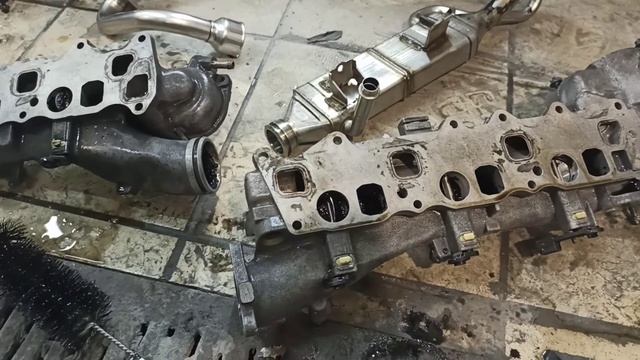 чистка впускного коллектора OM642 Drive2: Gennadi-St