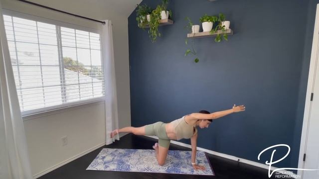 All About that Butt- No Props (Butt Pilates Workout)-Pilates Reformation смотреть онлайн
