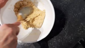 Домашнее  овсяное печенье. Очень простой рецепт