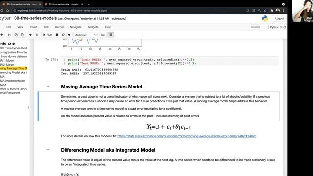 Topic 38: Time Series Models смотреть онлайн