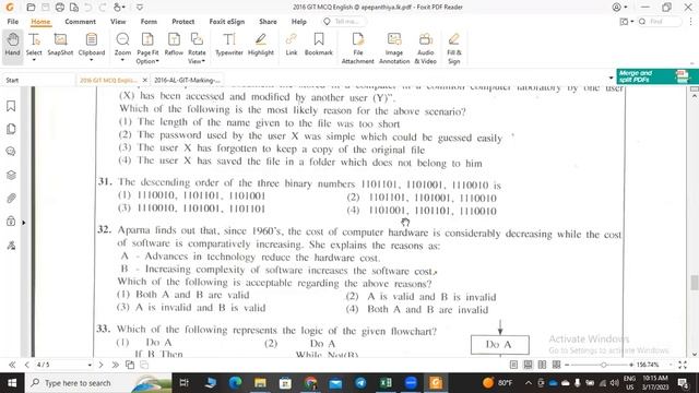 2016 - GIT Past Paper- English Medium (Part -1 & 2) | MCQ and Essay Questions | With Scheme смотреть онлайн