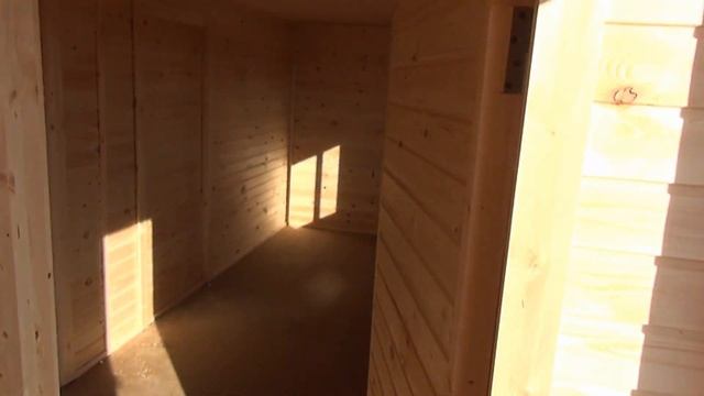 Дачный домик 4.6х5.8м. из двух бытовок "Мга". Цена в СПб. 135 500 руб. смотреть онлайн