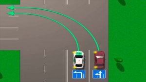 Кто должен уступить дорогу при одновременном перестроении?