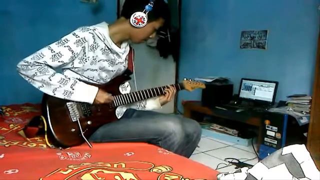 Muse - Hysteria (Guitar Cover) смотреть онлайн