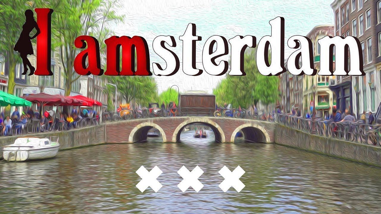 Walking through the streets and canals of Amsterdam смотреть онлайн