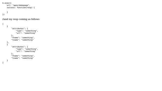Salesforce: How to insert ajax result json format into Datatable? смотреть онлайн