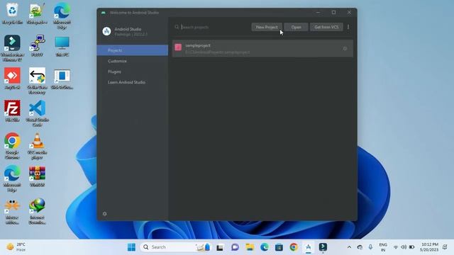 How to fix no Java in Android Studio Flamingo| How to create Java Project in Android Studio Flaming смотреть онлайн