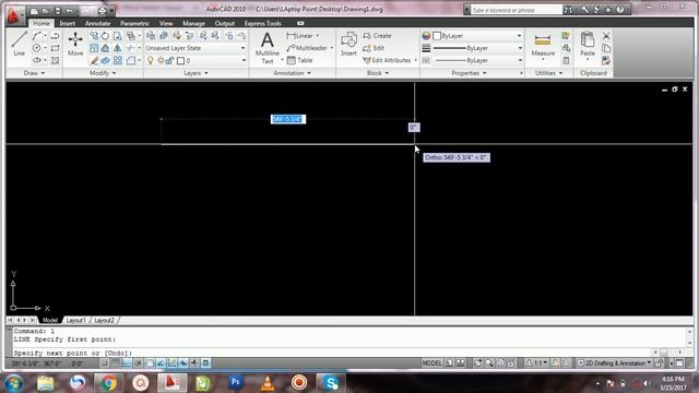 AutoCAD 2010 Training Tutorials in Urdu Hindi Layer and Line Command смотреть онлайн