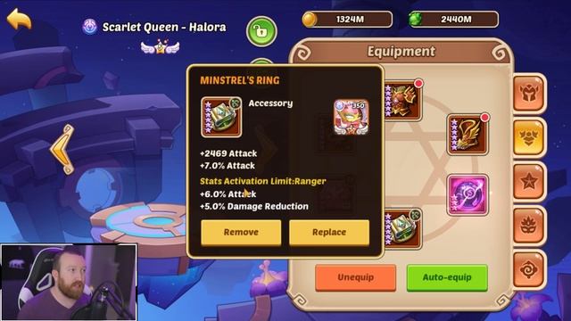 Idle Heroes - Scarlet Queen Halora Hero Guide смотреть онлайн