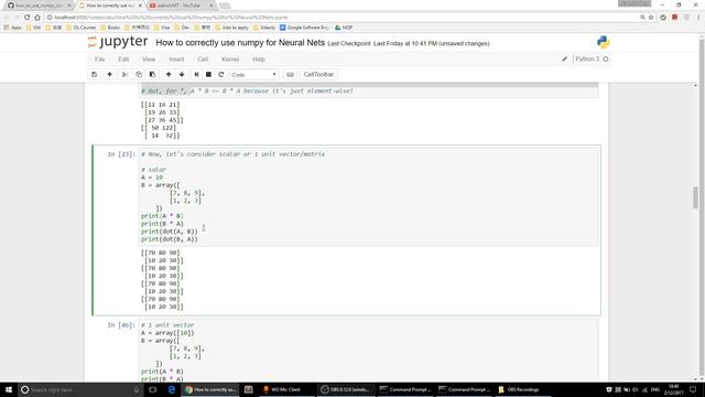 How to use NumPy correctly to do matrix manipulation смотреть онлайн