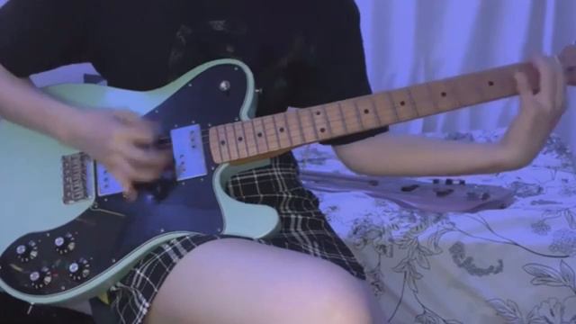 Кино - Спокойная ночь (Guitar & Bass Cover With My Ukrainian Friend) смотреть онлайн